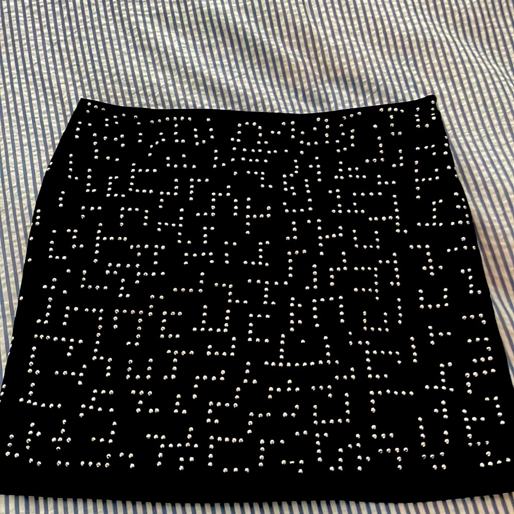 Sparkly black Gap skirt
